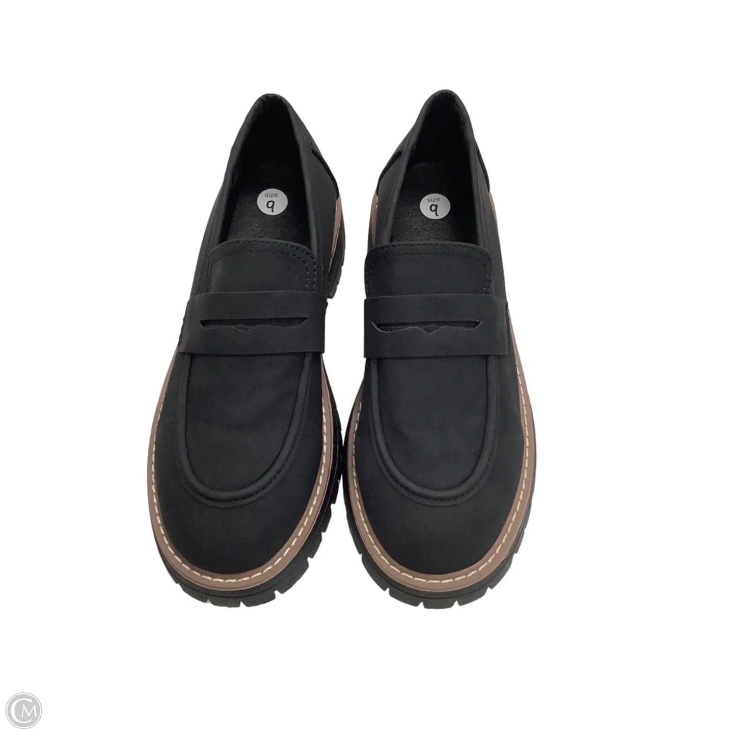 Shoes Flats By Clothes Mentor In Black, Size: 9