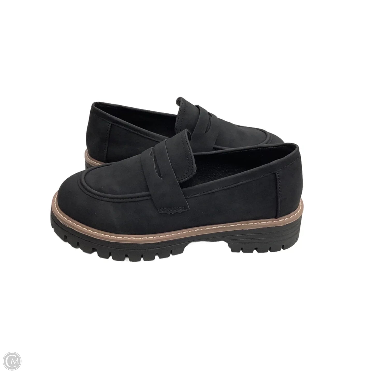 Shoes Flats By Clothes Mentor In Black, Size: 9