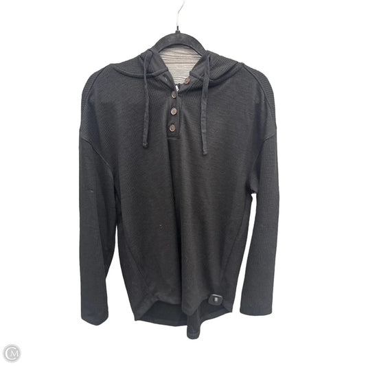 Top Long Sleeve By Time And Tru In Black, Size: L