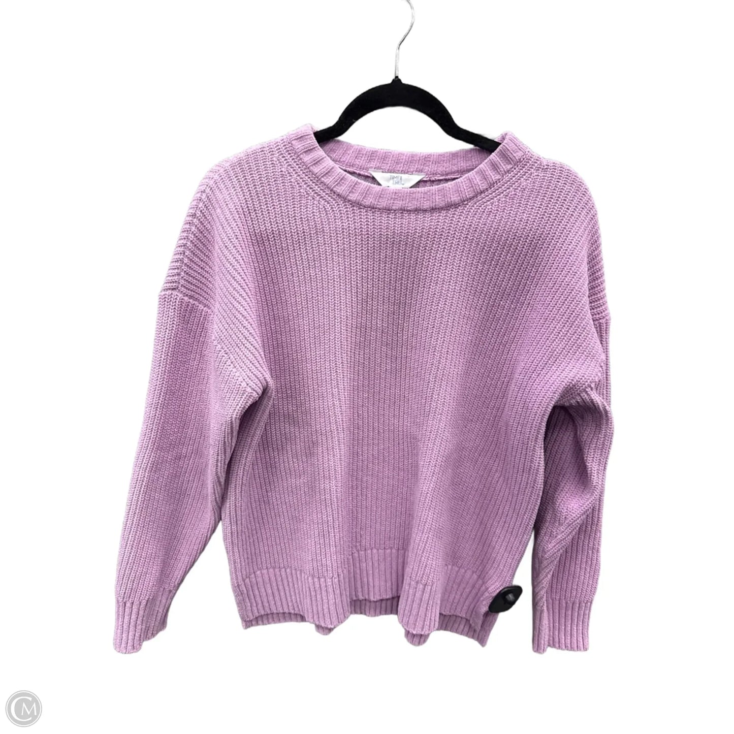 Sweater By Time And Tru In Purple, Size: L