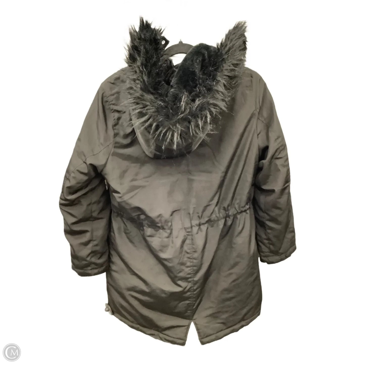 Coat Parka By Time And Tru In Black, Size: S