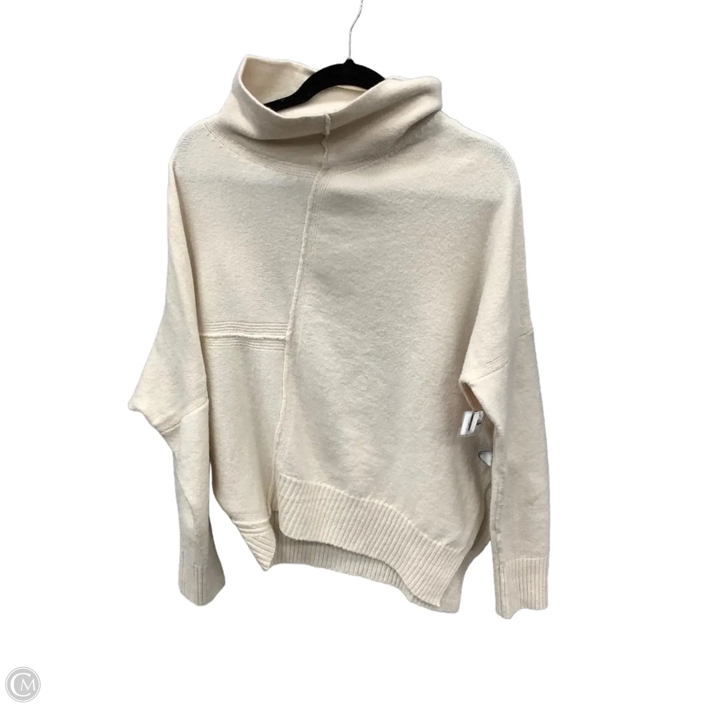 Sweater By Elan In Cream, Size: S