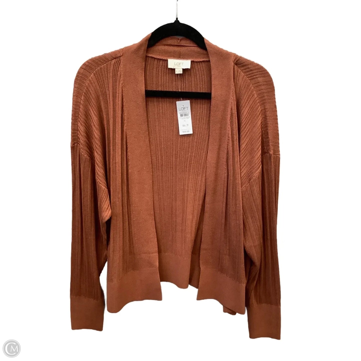 Cardigan By Loft In Brown, Size: Xl