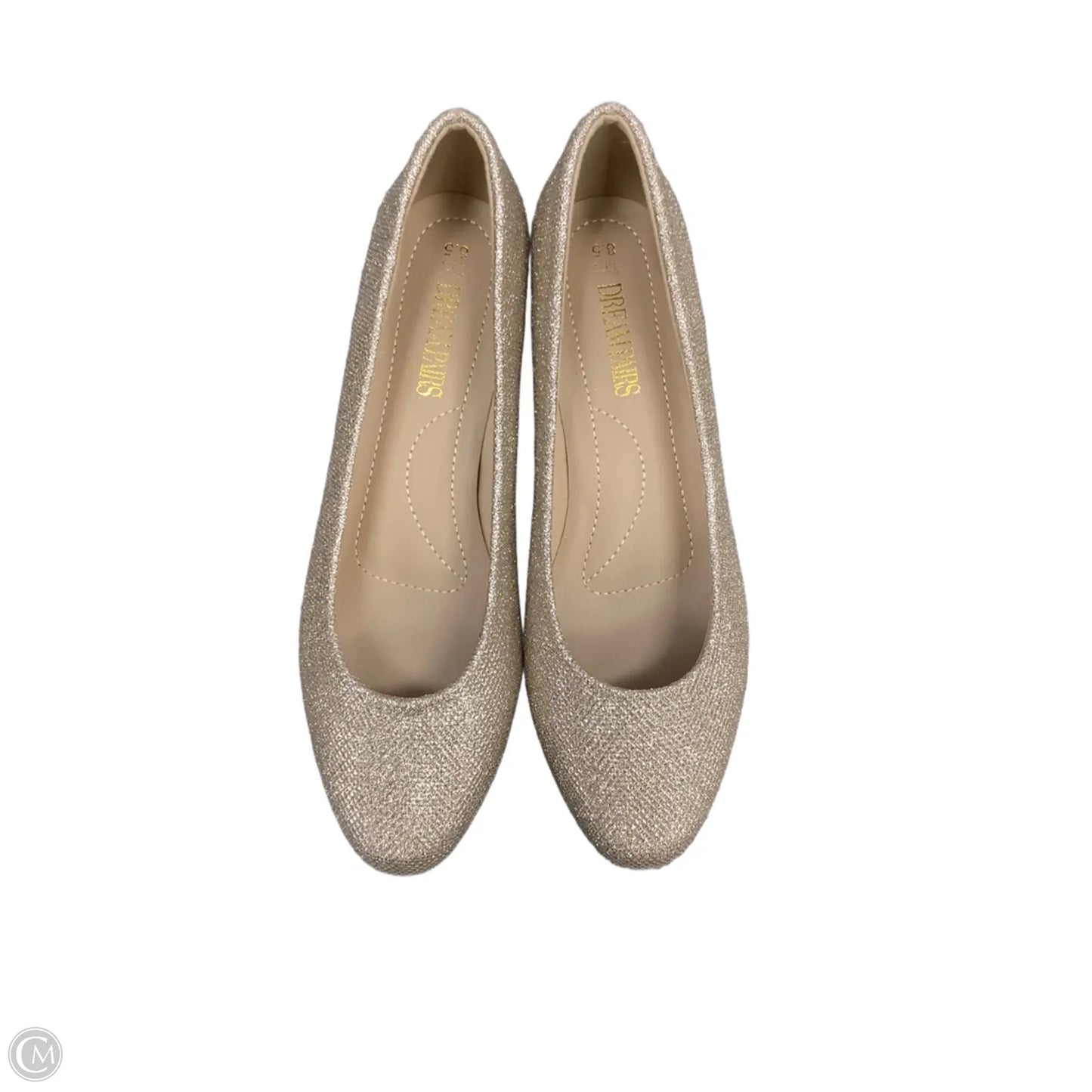 Shoes Flats By Dream Pairs In Gold, Size: 8.5