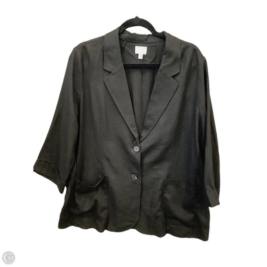 Blazer By Time And Tru In Black, Size: Xl