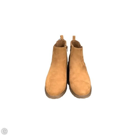 Boots Ankle Flats By Sonoma In Brown, Size: 9.5