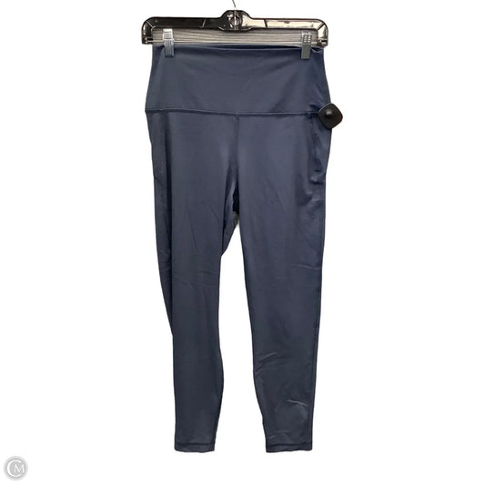 Athletic Leggings By 90 Degrees By Reflex In Blue, Size: L