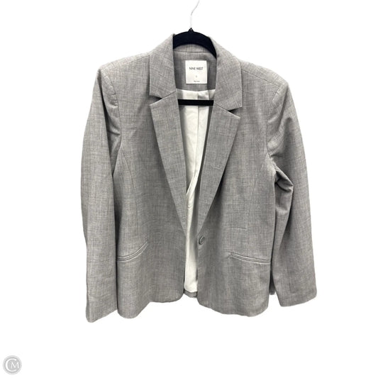 Blazer By Nine West Apparel In Grey, Size: L
