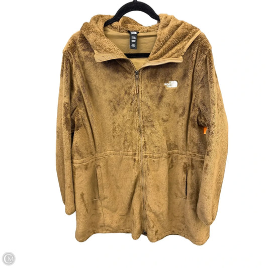 Jacket Faux Fur & Sherpa By The North Face In Gold, Size: 3x