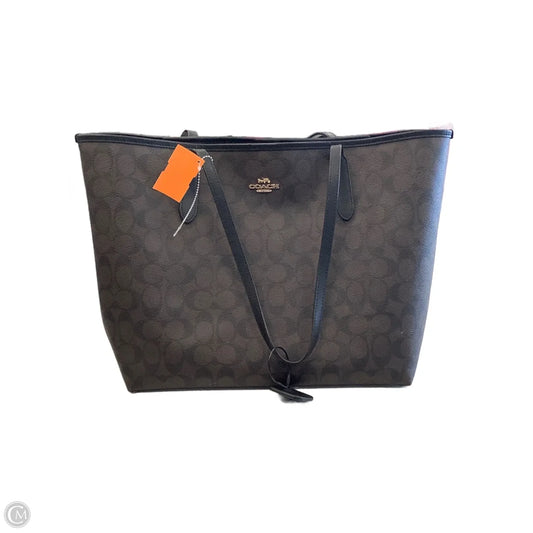 Tote Designer By Coach, Size: Large