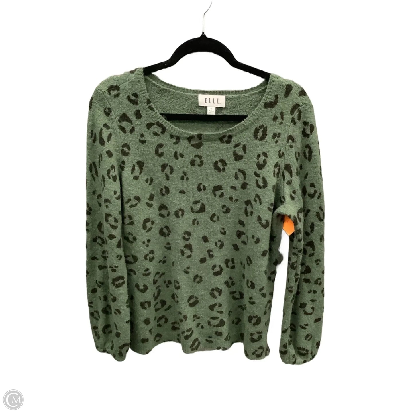 Sweater By Elle In Green, Size: M