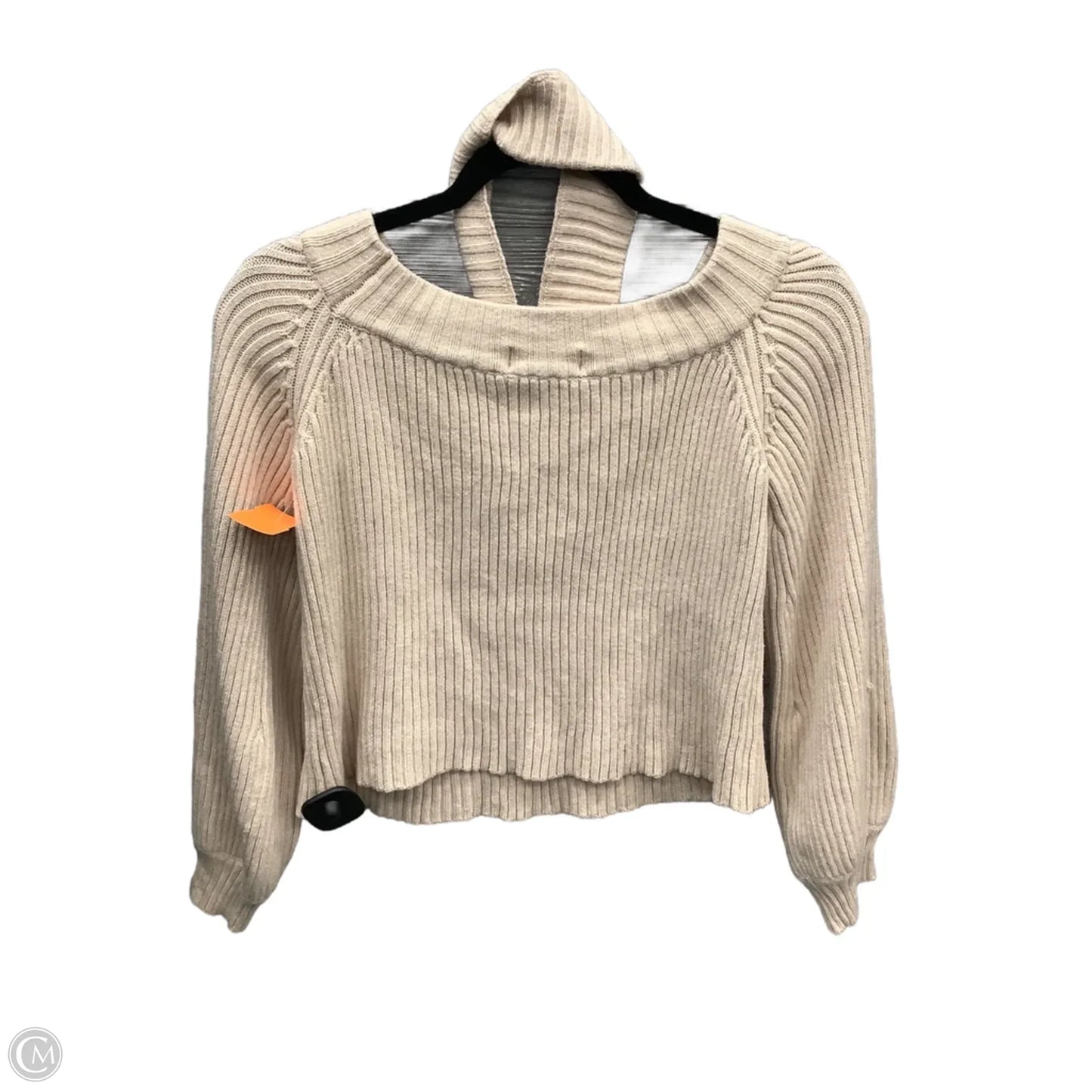 Sweater By Clothes Mentor In Tan, Size: M