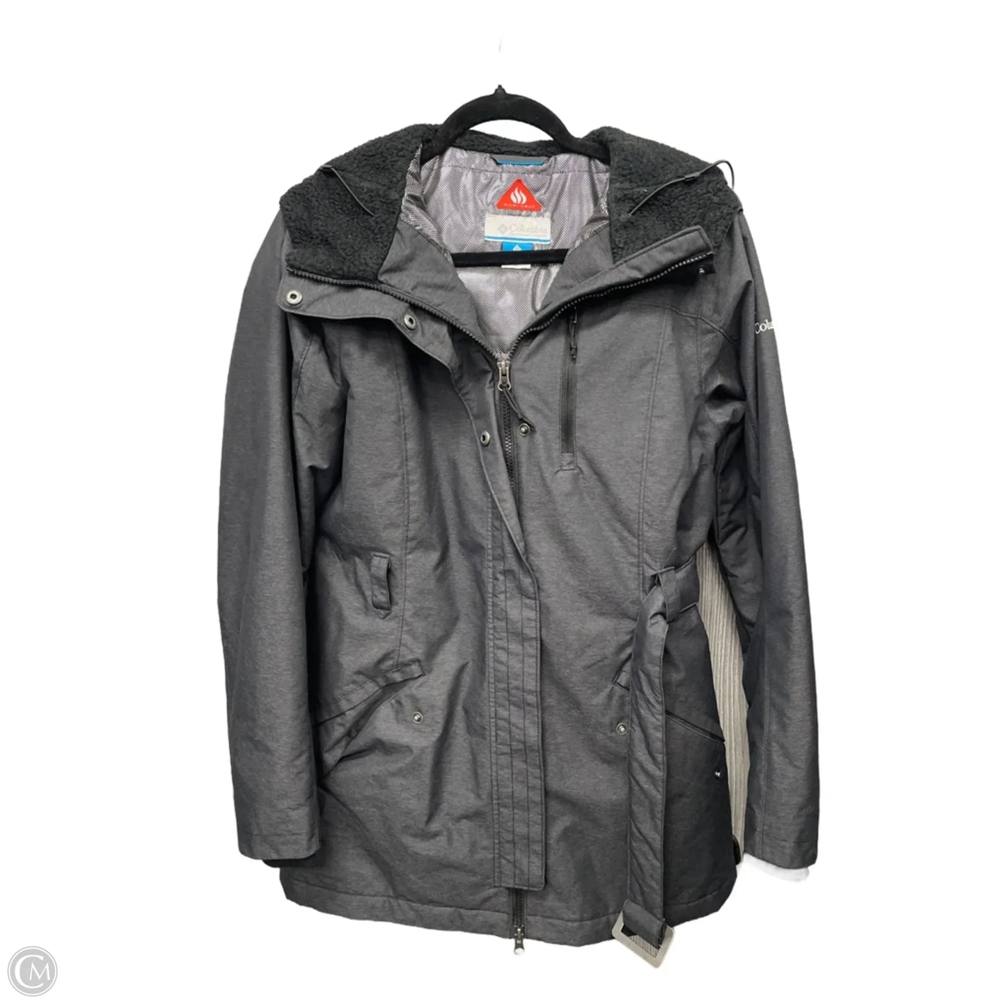 Coat Parka By Columbia In Black, Size: M