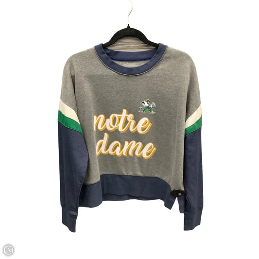 Athletic Top Long Sleeve Crewneck By Clothes Mentor In Multi-colored, Size: M