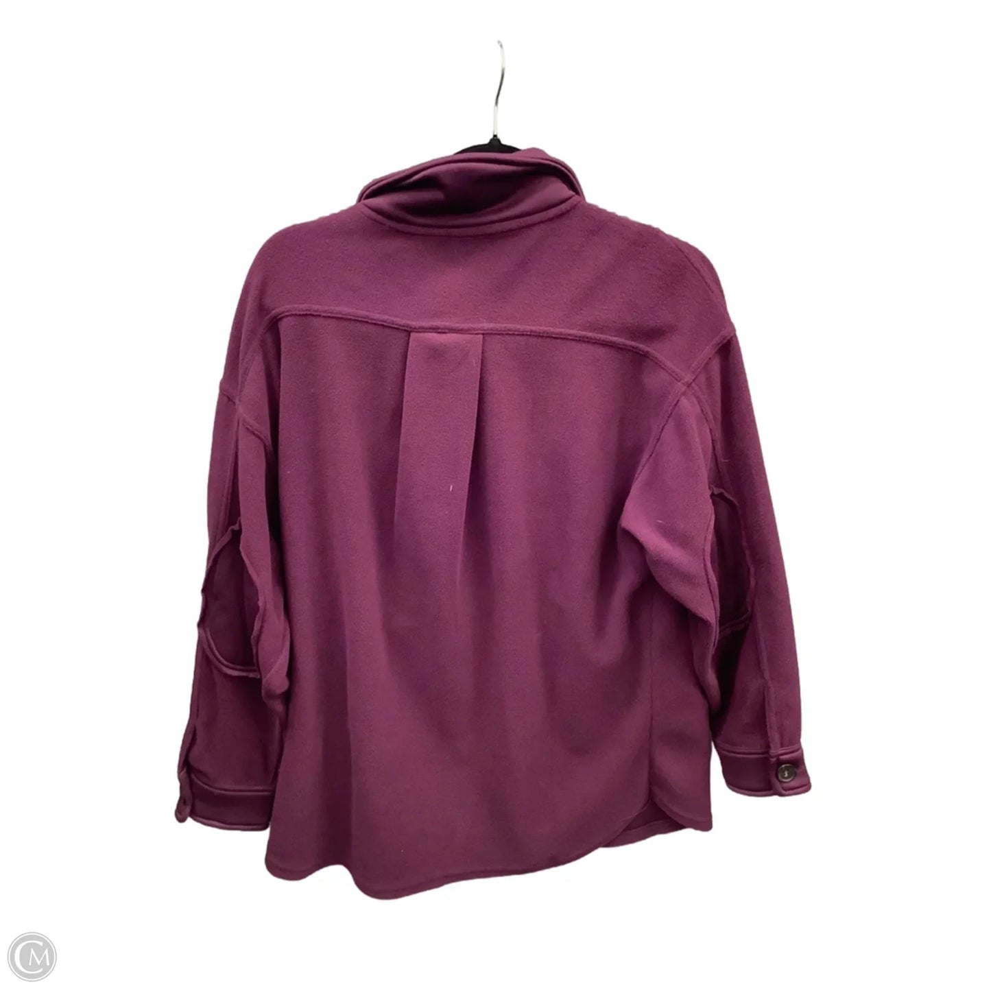 Top Long Sleeve By Zenana In Purple, Size: S