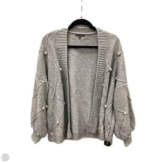 Sweater Cardigan By Staccato In Grey, Size: L
