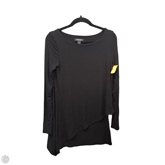 Tunic Long Sleeve By White House Black Market In Black, Size: Xs