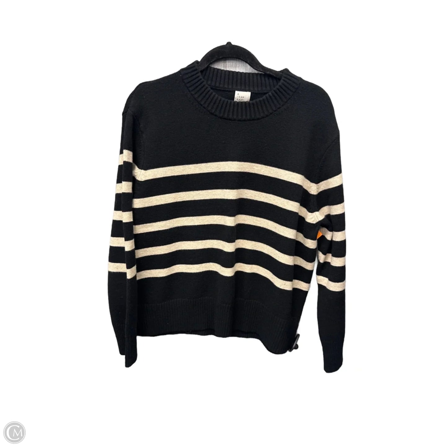 Sweater By A New Day In Striped Pattern, Size: 1x