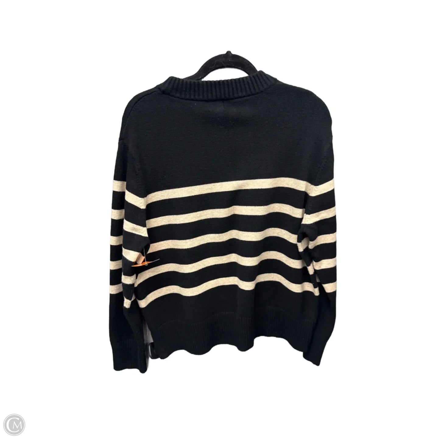 Sweater By A New Day In Striped Pattern, Size: 1x