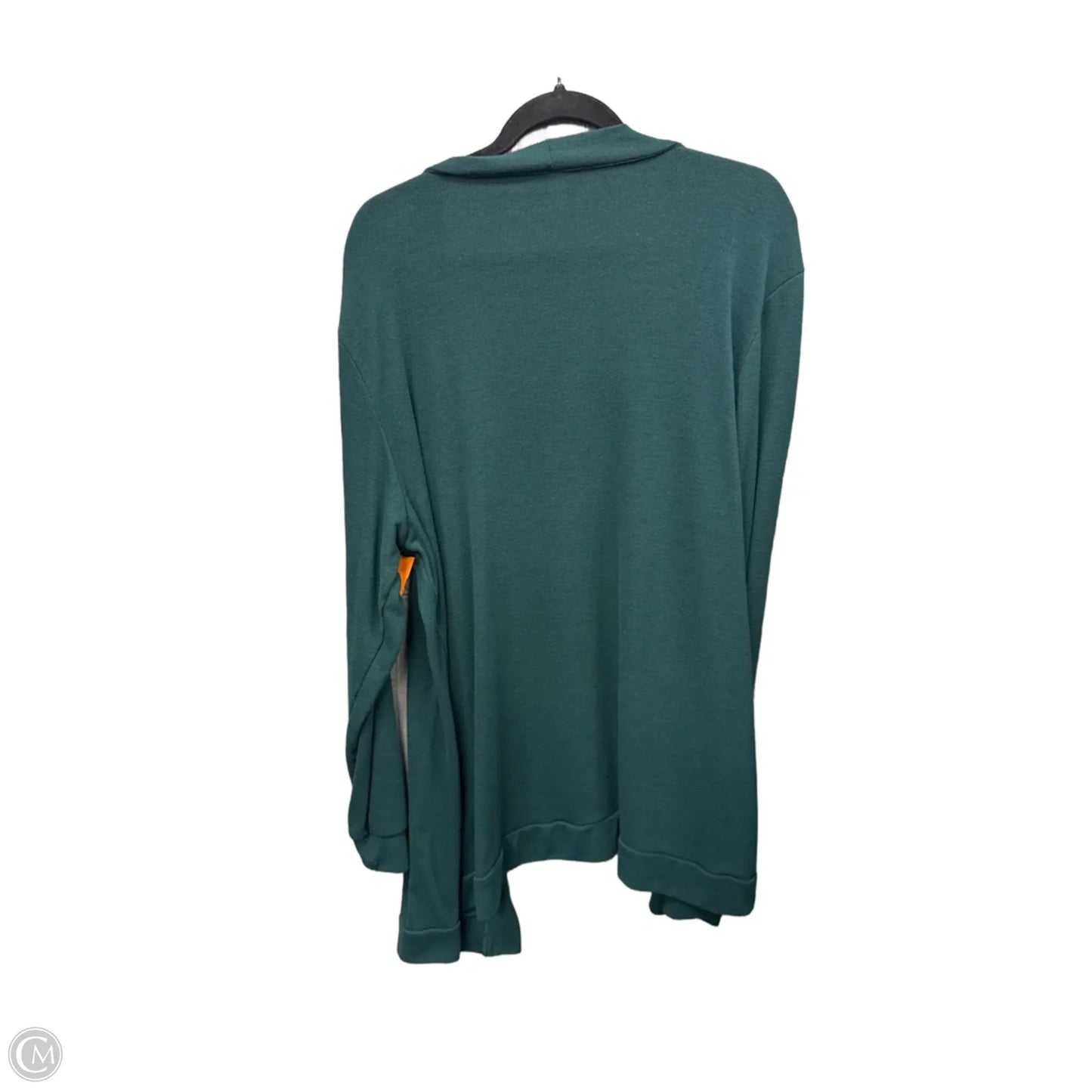 Cardigan By Clothes Mentor In Green, Size: 2x