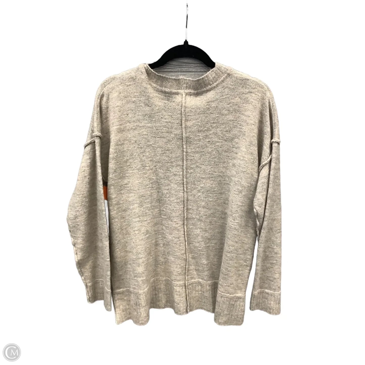 Sweater By Hem & Thread In Tan, Size: L