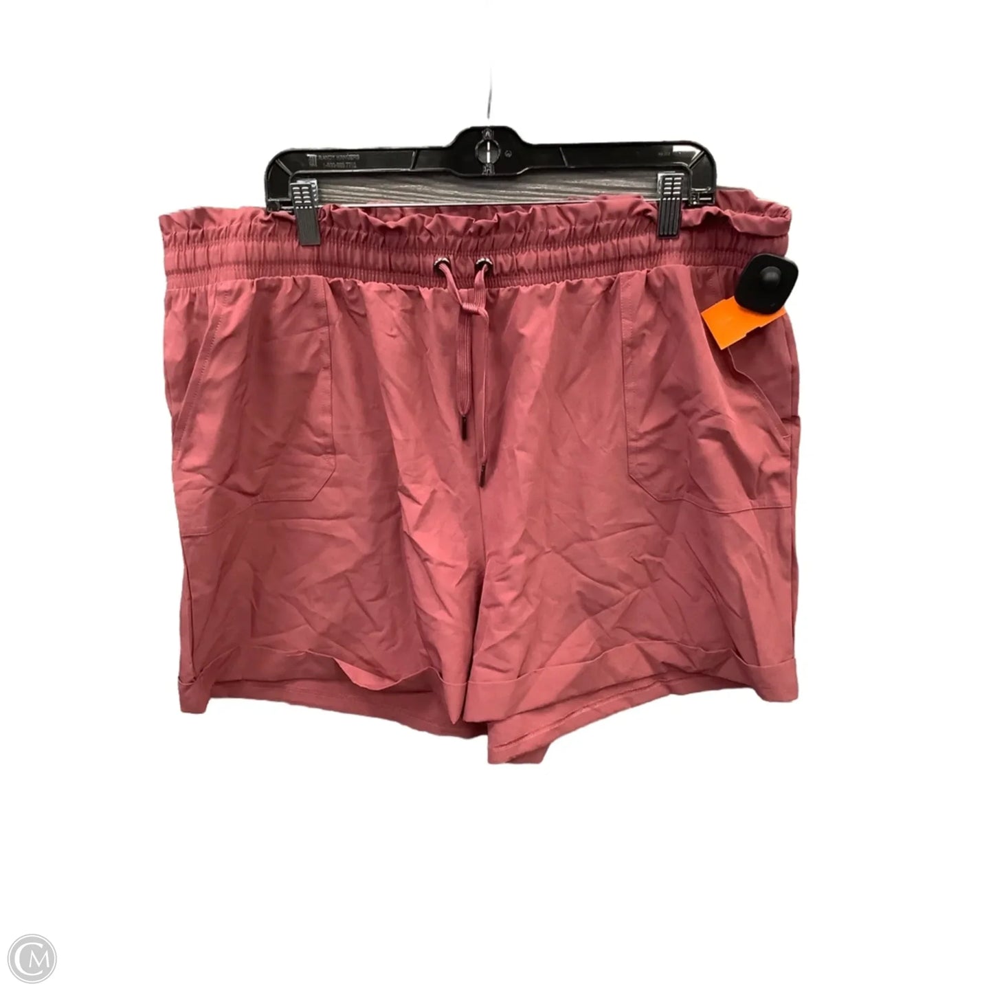 Athletic Shorts By Danskin In Pink, Size: Xxl