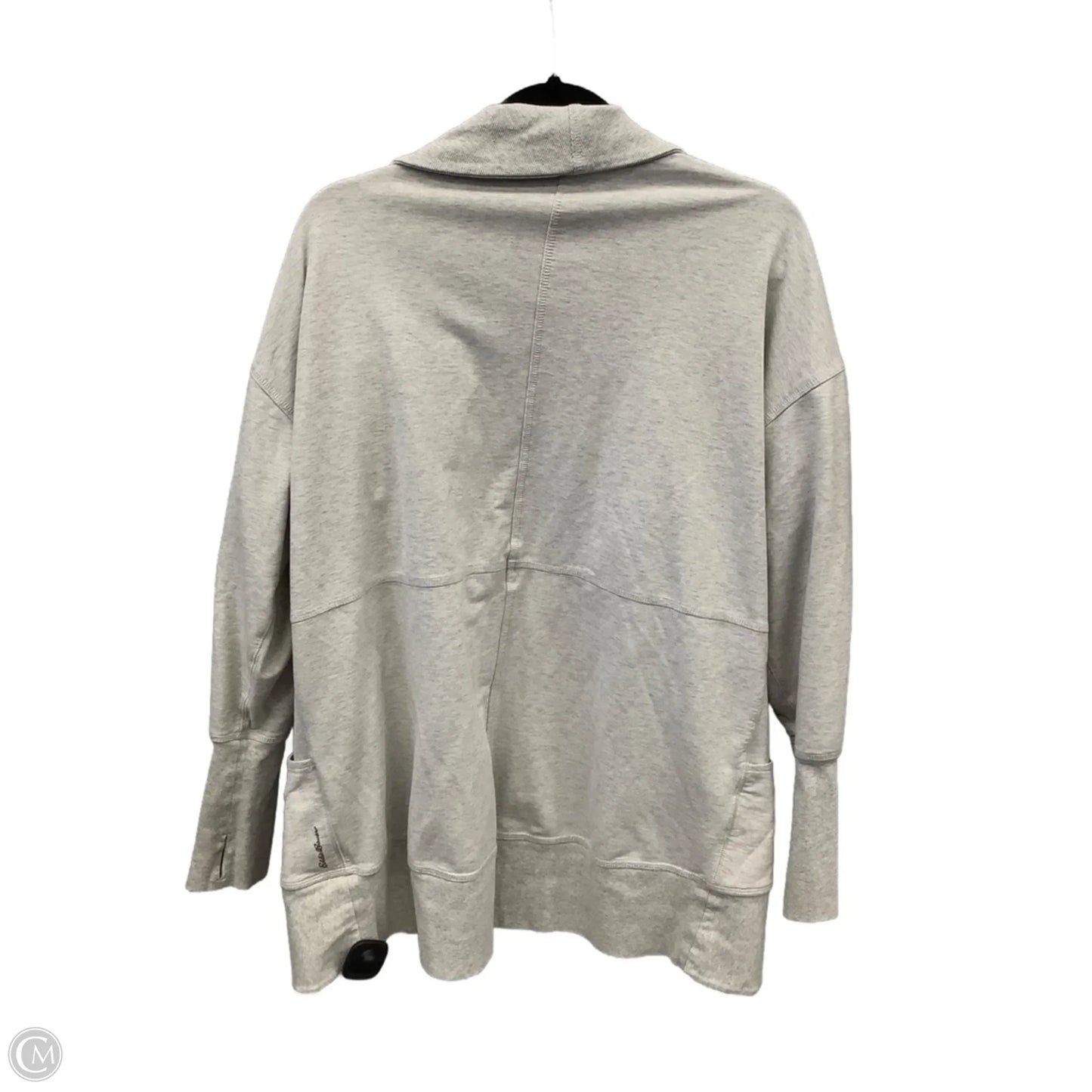 Cardigan By Eddie Bauer In Grey, Size: Xl