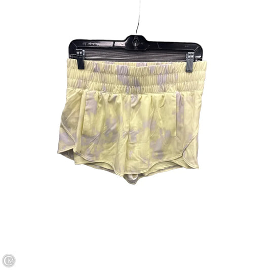 Athletic Shorts By Avia In Yellow, Size: S
