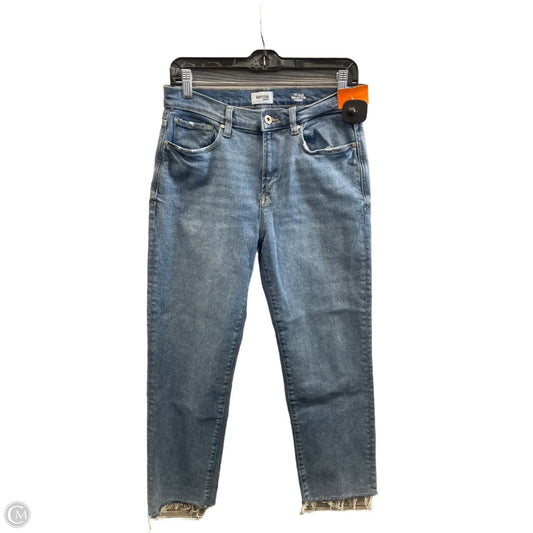 Jeans Straight By Kensie In Blue Denim, Size: 6