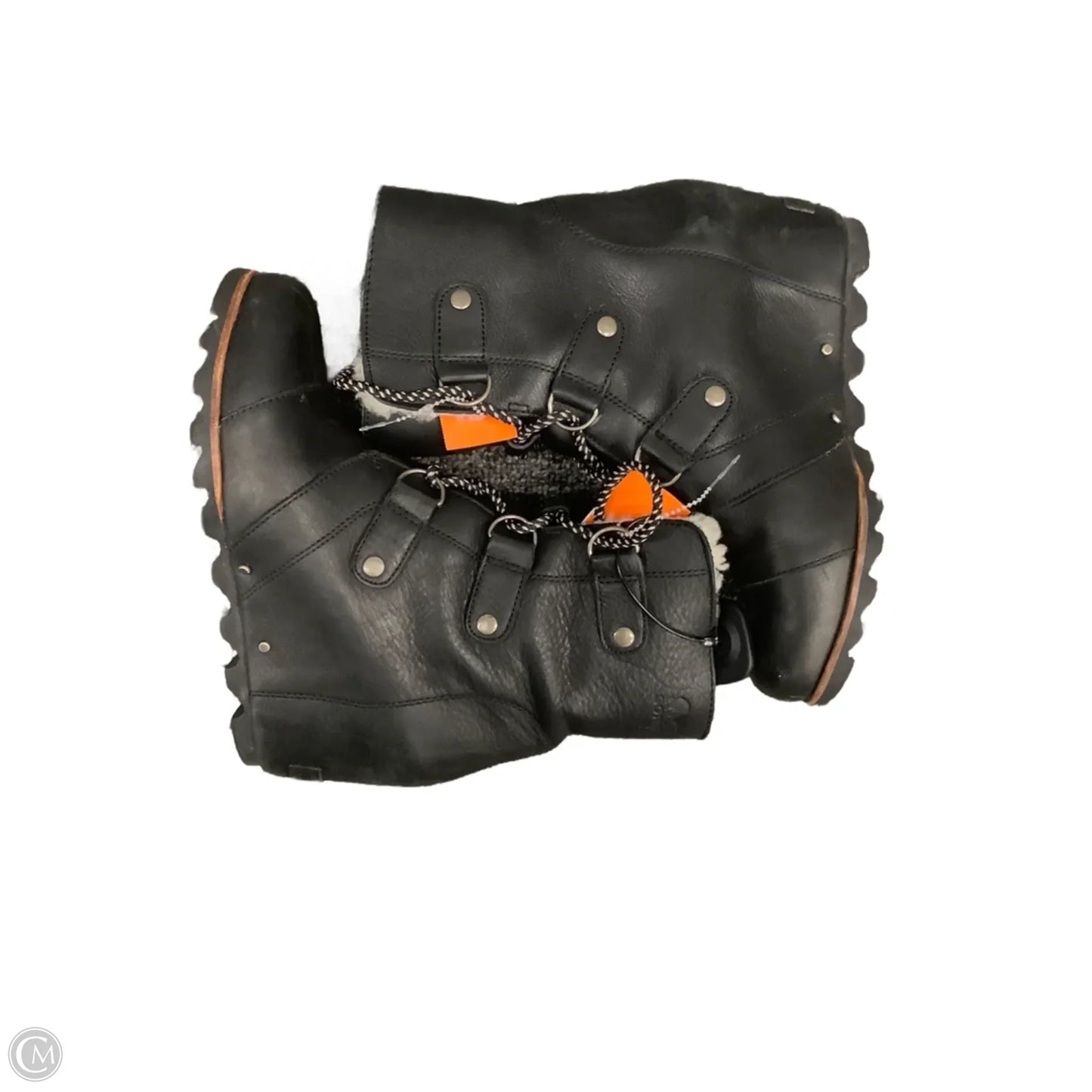 Boots Ankle Heels By Sorel In Black, Size: 8.5