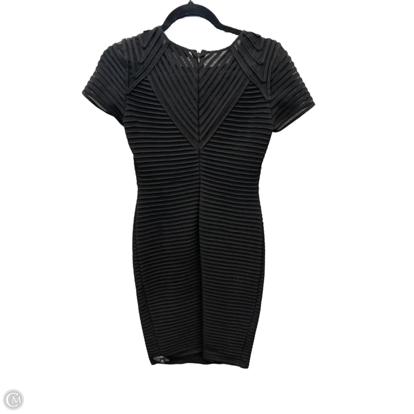 Dress Party Midi By Calvin Klein In Black, Size: Xs