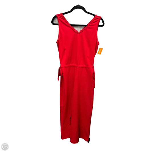 Jumpsuit By Carolina Belle In Red, Size: S