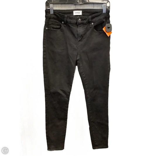 Jeans Skinny By Pistola In Black Denim, Size: 6