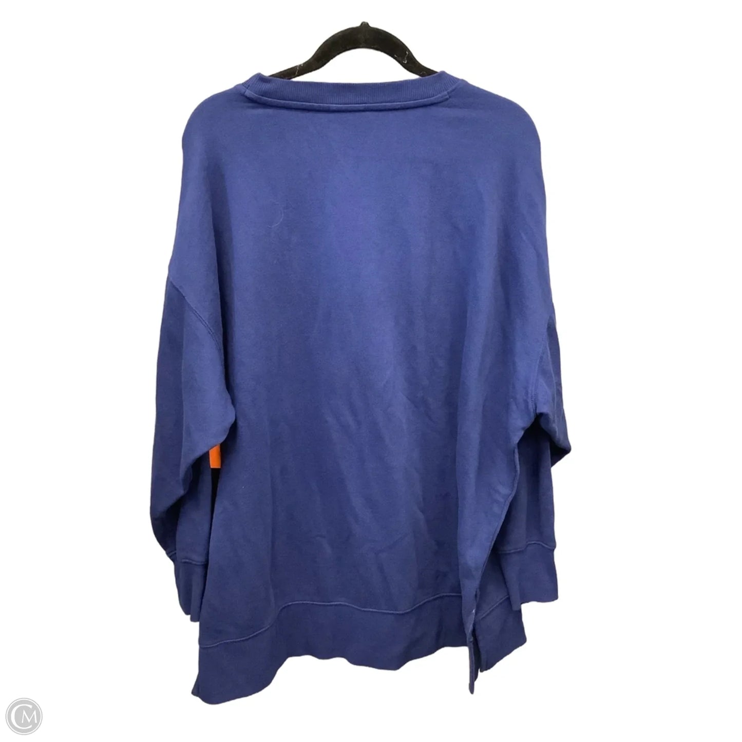 Top Long Sleeve By Crown And Ivy In Blue, Size: L