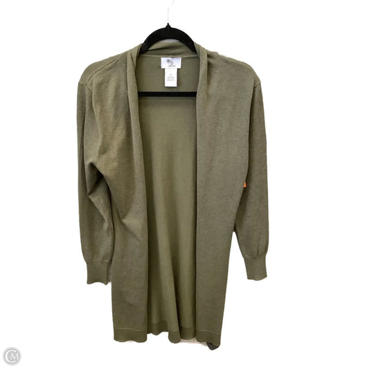 Cardigan By Clothes Mentor In Green, Size: M