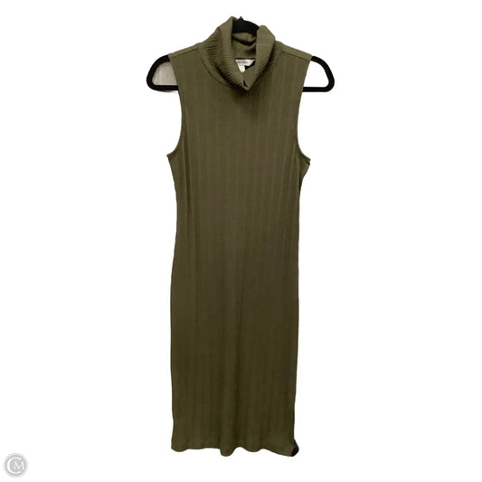 Dress Casual Midi By Nine West Apparel In Green, Size: L