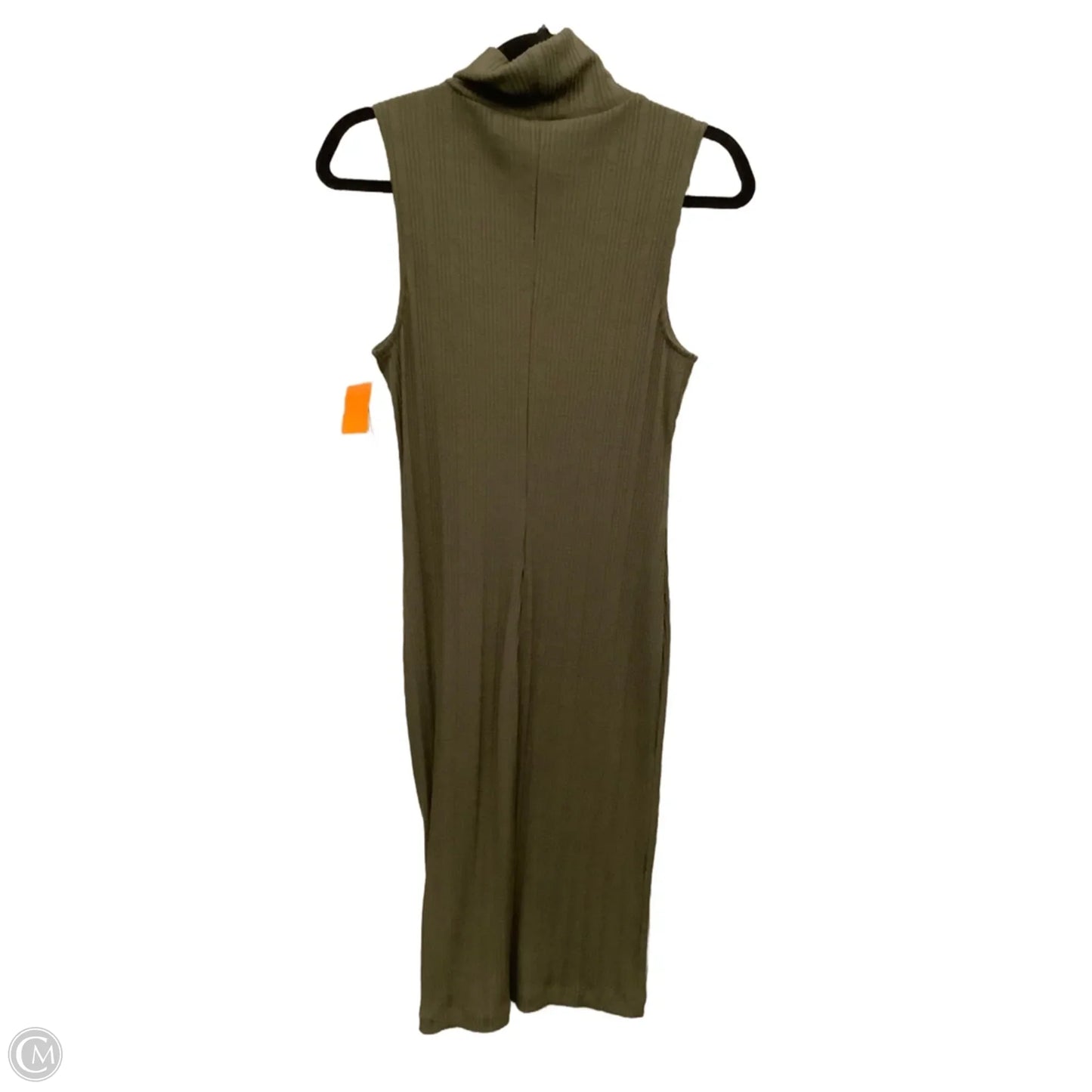 Dress Casual Midi By Nine West Apparel In Green, Size: L
