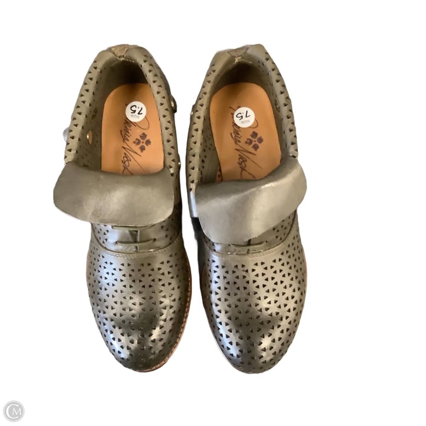 Shoes Designer By Patricia Nash In Green, Size: 7.5
