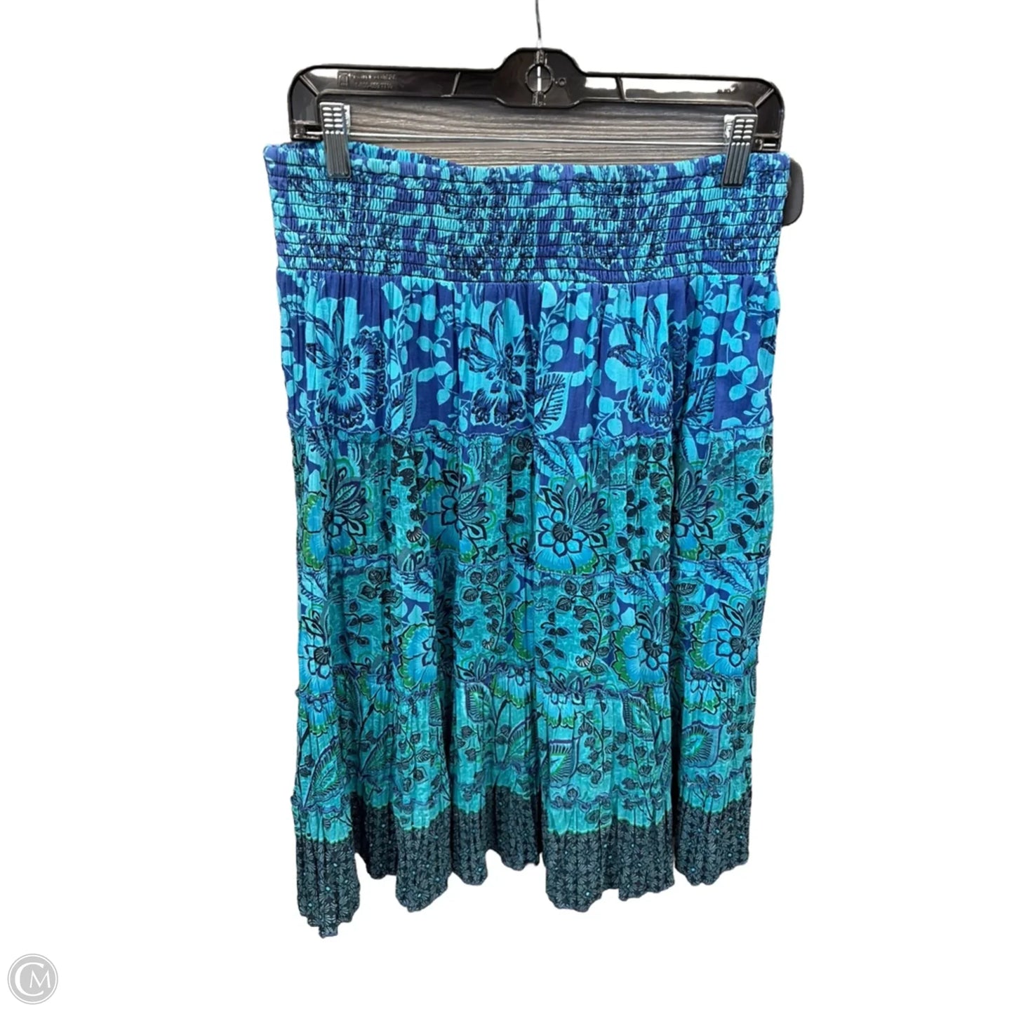 Skirt Maxi By Clothes Mentor In Blue, Size: 8