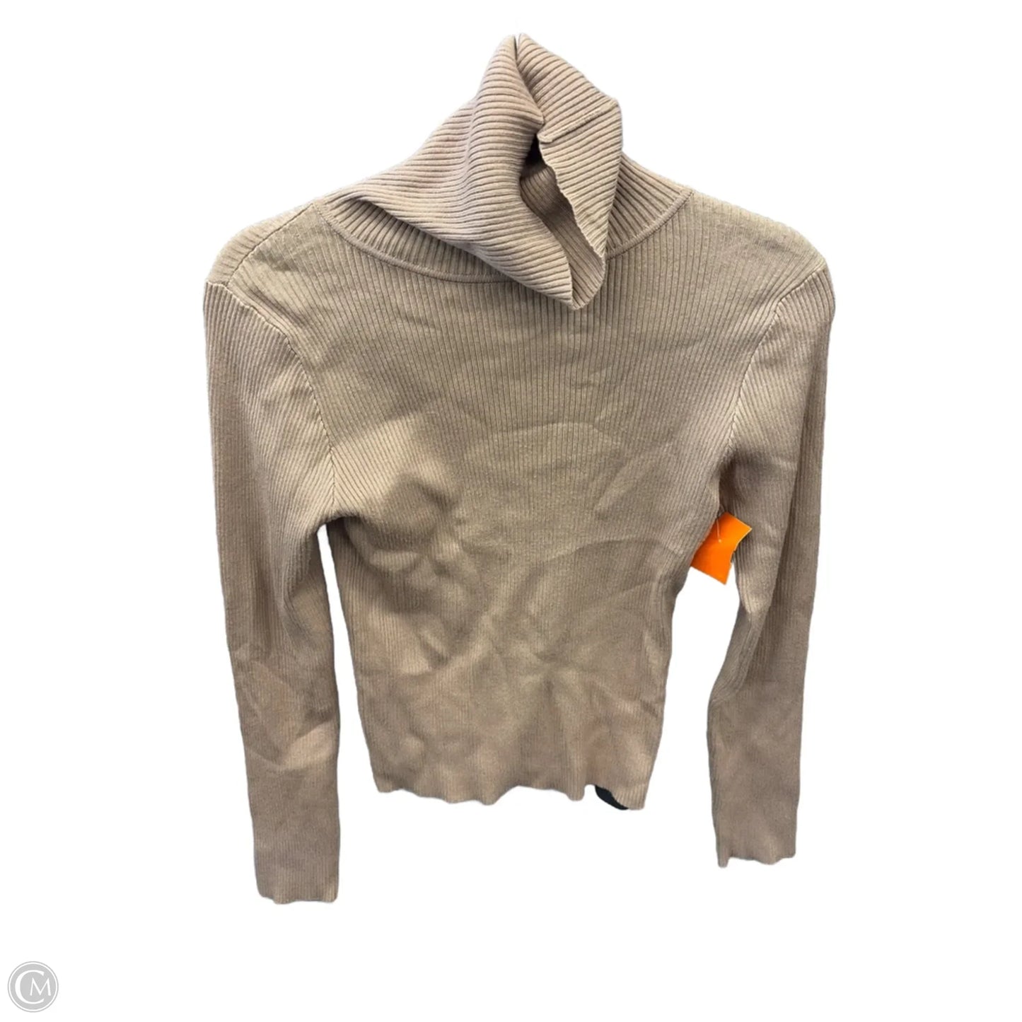 Top Long Sleeve By John + Jenn In Brown, Size: M