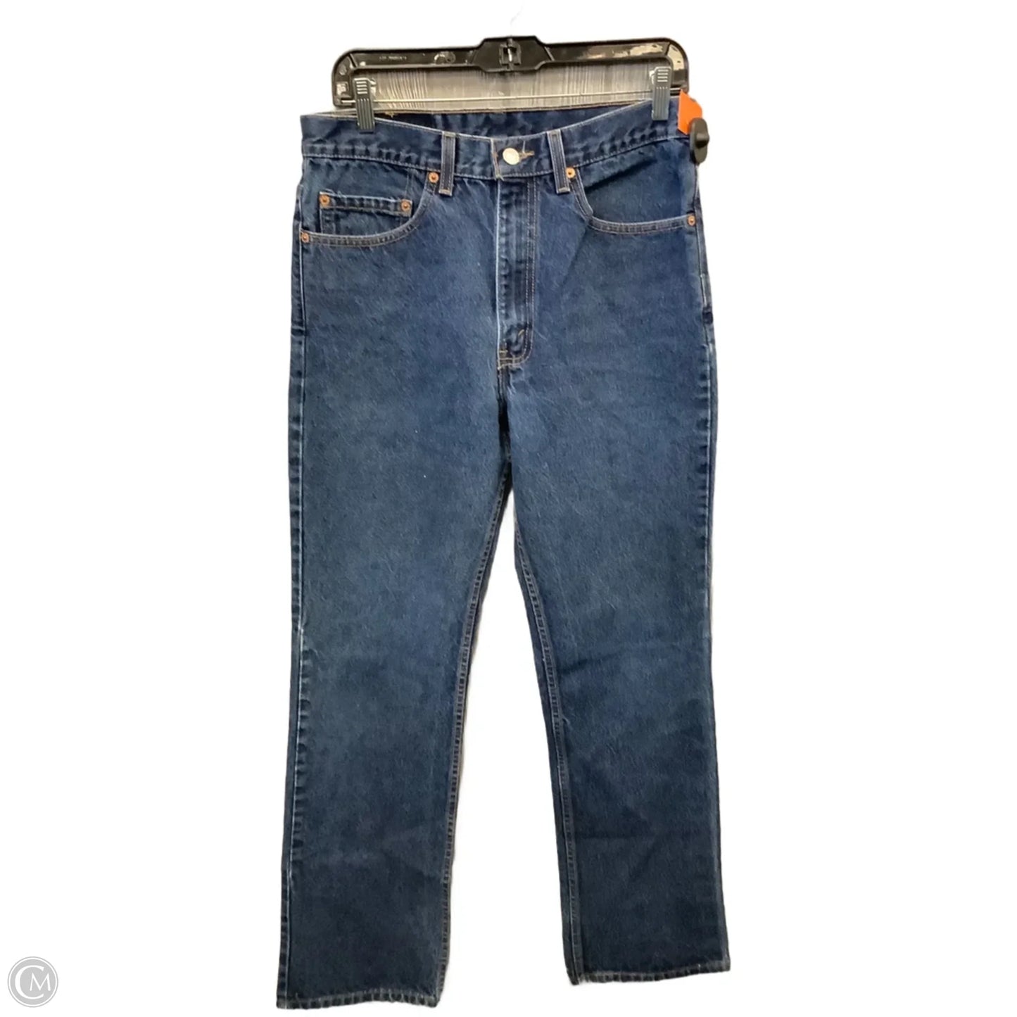 Jeans Boot Cut By Levis In Blue Denim, Size: 16