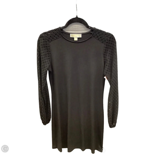 Dress Casual Midi By Michael By Michael Kors In Black, Size: Xs