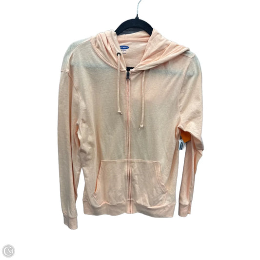 Sweatshirt Hoodie By Old Navy In Orange, Size: S