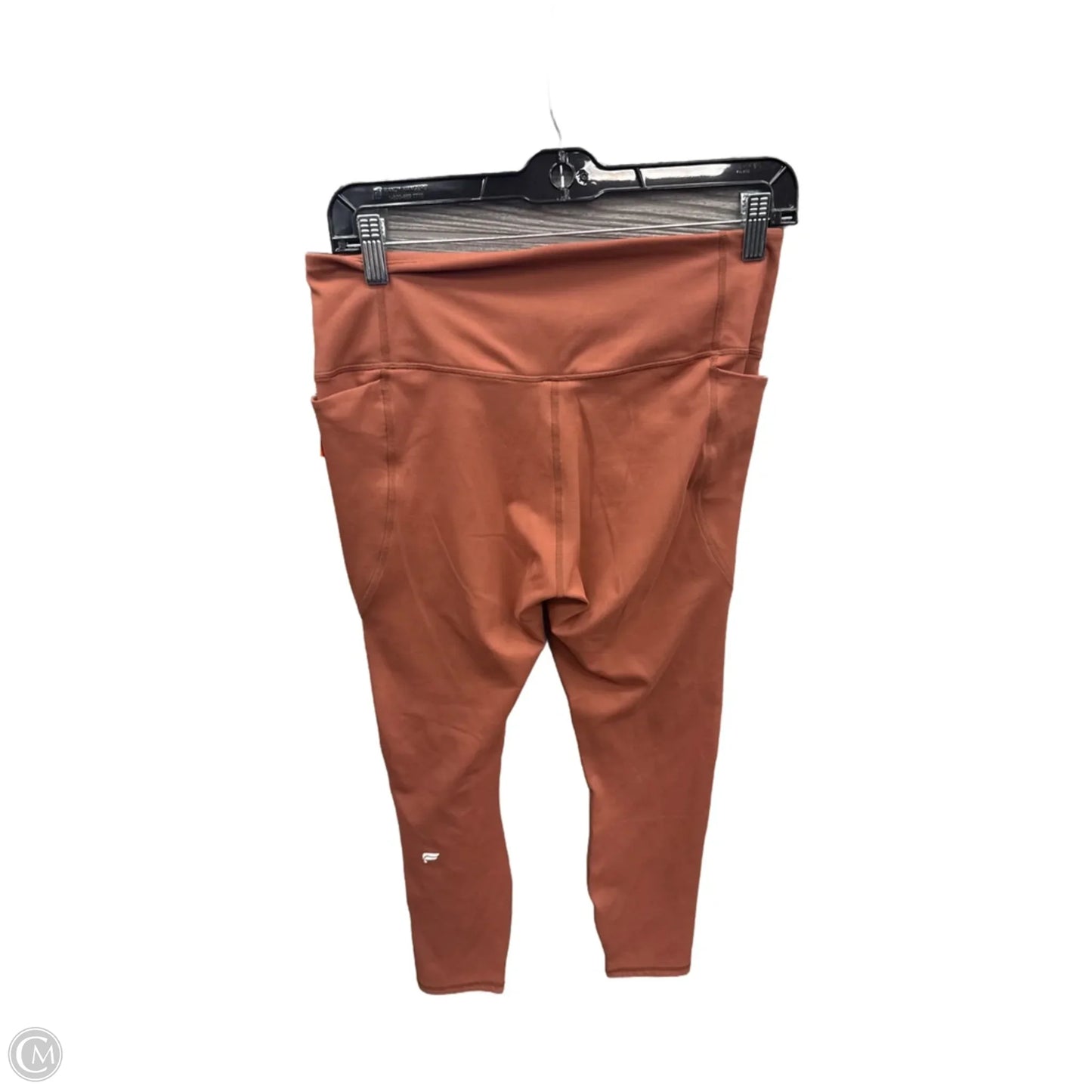 Athletic Leggings By Fabletics In Orange, Size: M