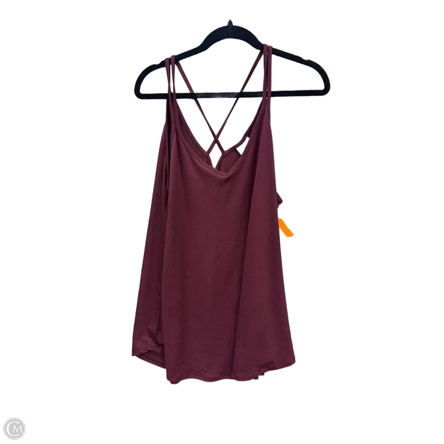 Top Sleeveless By Lularoe In Maroon, Size: Xl
