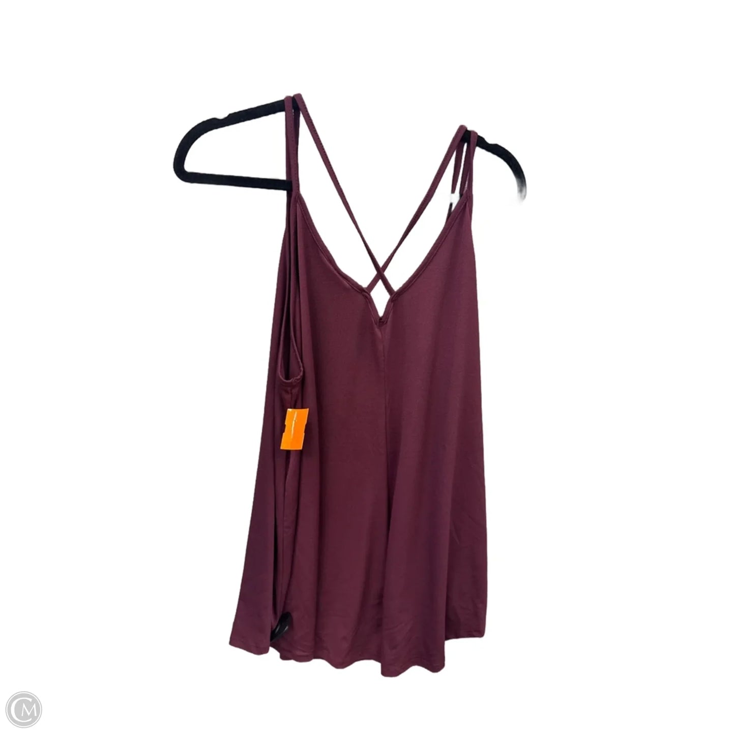Top Sleeveless By Lularoe In Maroon, Size: Xl