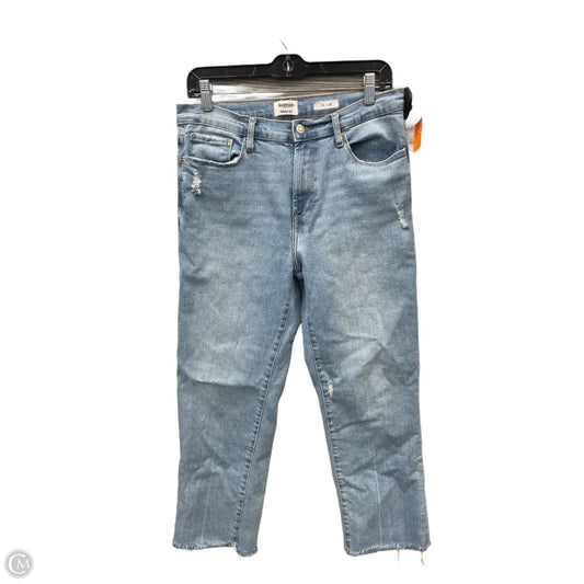 Jeans Cropped By Kensie In Blue Denim, Size: 10