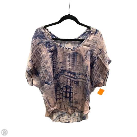 Top Short Sleeve By Julies Closet In Purple, Size: Xl