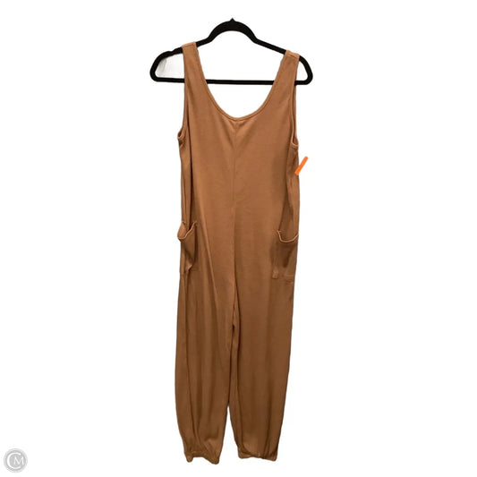 Jumpsuit By Shein In Brown, Size: L