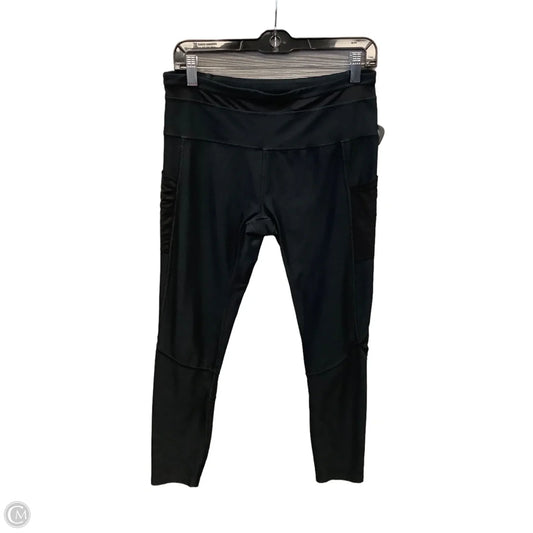 Athletic Leggings By Layer 8 In Black, Size: L